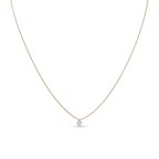 Oliver Heemeyer Mark the Moment diamond pendant 0.20 ct. made of 18k yellow gold.