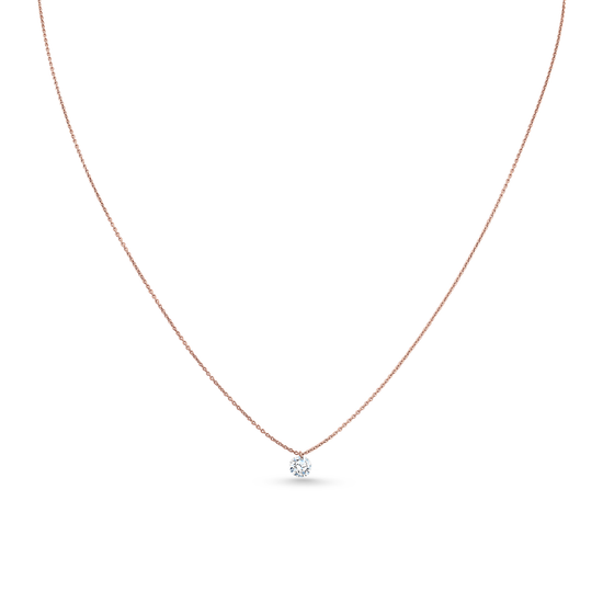 Oliver Heemeyer Mark the Moment diamond pendant 0.30 ct. made of 18k rose gold.