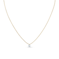 Oliver Heemeyer Mark the Moment diamond pendant 0.30 ct. made of 18k yellow gold.