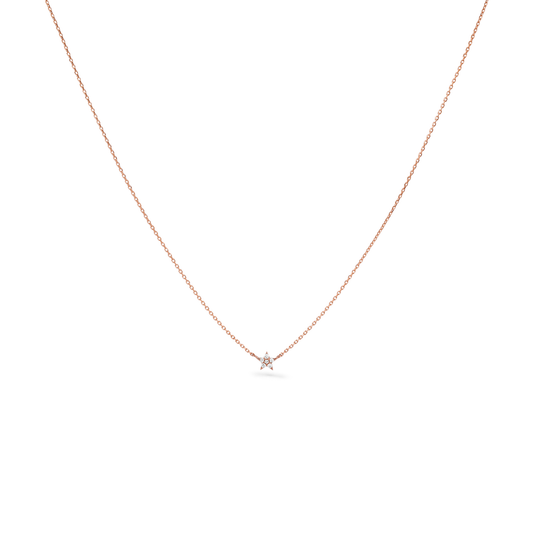 Mini Stern Diamant Halskette