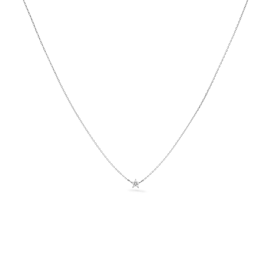 Mini Stern Diamant Halskette
