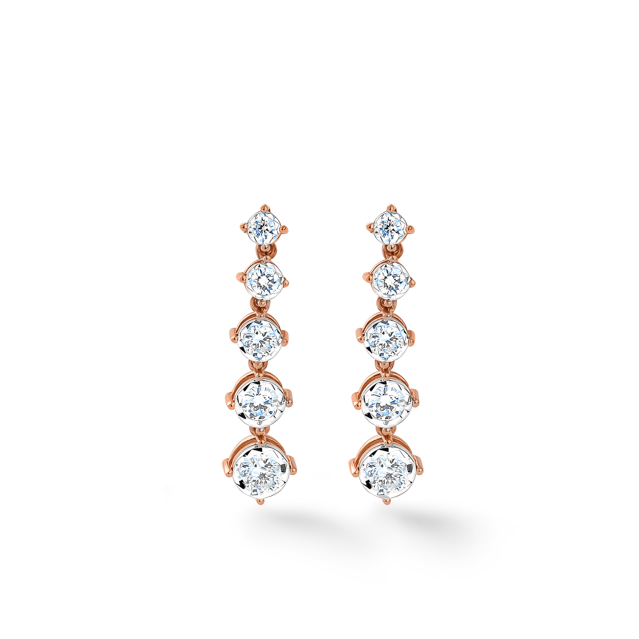 Move Diamant-Ohrringe