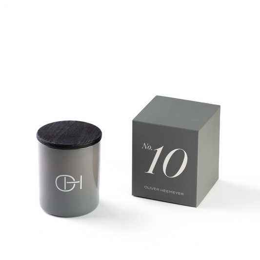 Oliver Heemeyer Scented Candle No. 10 with gift box.