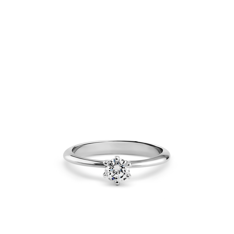 Oliver Heemeyer 1967® Solitaire Diamond Ring. 0.35 carat.