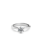 Oliver Heemeyer Bridge® Solitaire Diamond Ring. 0.76 carat