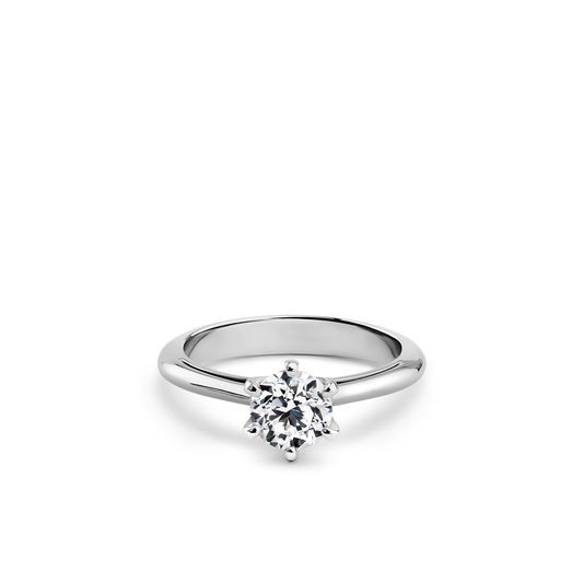 Oliver Heemeyer Bridge® Solitaire Diamond Ring. 1.00 carat