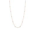 Oliver Heemeyer Starlight diamond necklace 80,0 cm made of 18k rose gold.
