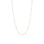 Oliver Heemeyer Starlight diamond necklace 80,0 cm made of 18k yellow gold.