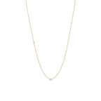 Oliver Heemeyer Star Light diamond necklace mixed 89,0 cm 0.40 ct. made of 18k yellow gold.