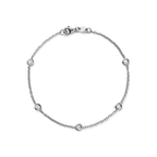 Oliver Heemeyer Starlight diamond bracelet made of 18k white gold.