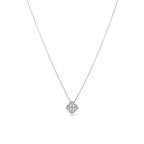 Oliver Heemeyer Zoe diamond necklace made of 18k white gold.